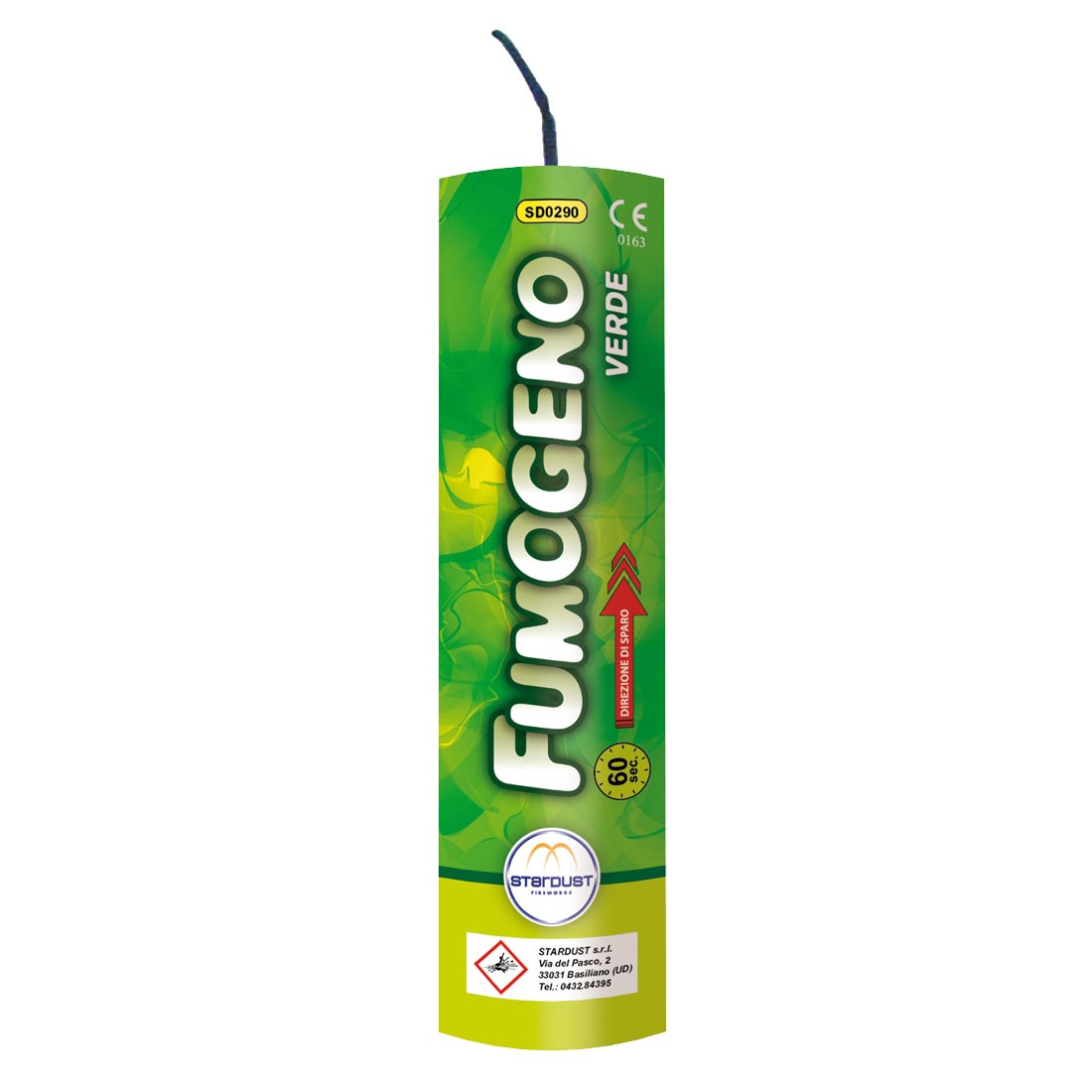 Fumogeno Stardust Verde