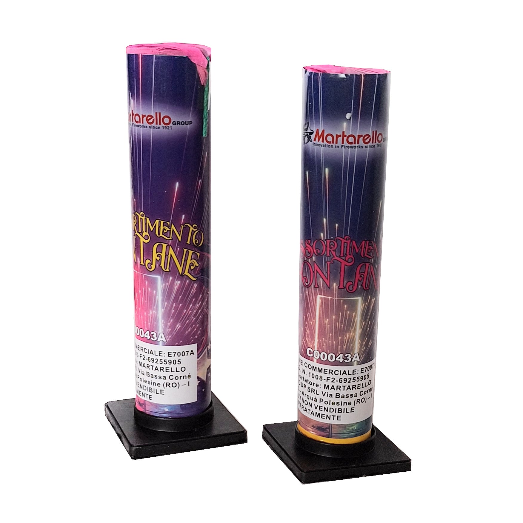 Assortimento Fontane (2pz) - Martarello - Bel assortimento di fontane luminose multi effetto.