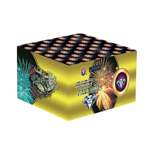 Batteria di fuochi d'artificio Pirofantasia da 100 colpi calibro 20mm ideale per matrimonio, compleanno, capodanno, ferragosto