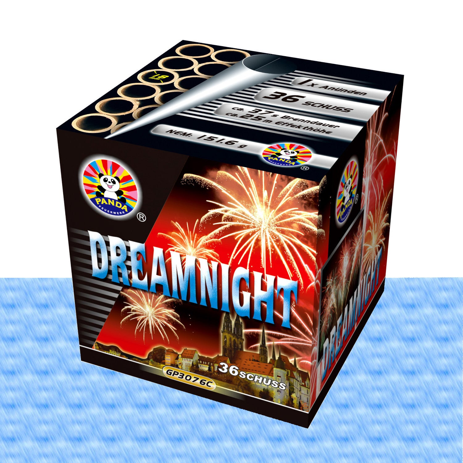 Dream Night - Parente - Divertente batteria pirotecnica composta da una grande varietà di peonie di diversi colori, apert...
