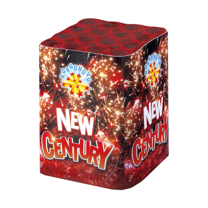 New Century Rosso e Cracker - Borgonovo - Batteria pirotecnica dall'ottimo rapporto qualità/prezzo, infatti ad un costo contenuto questa to...
