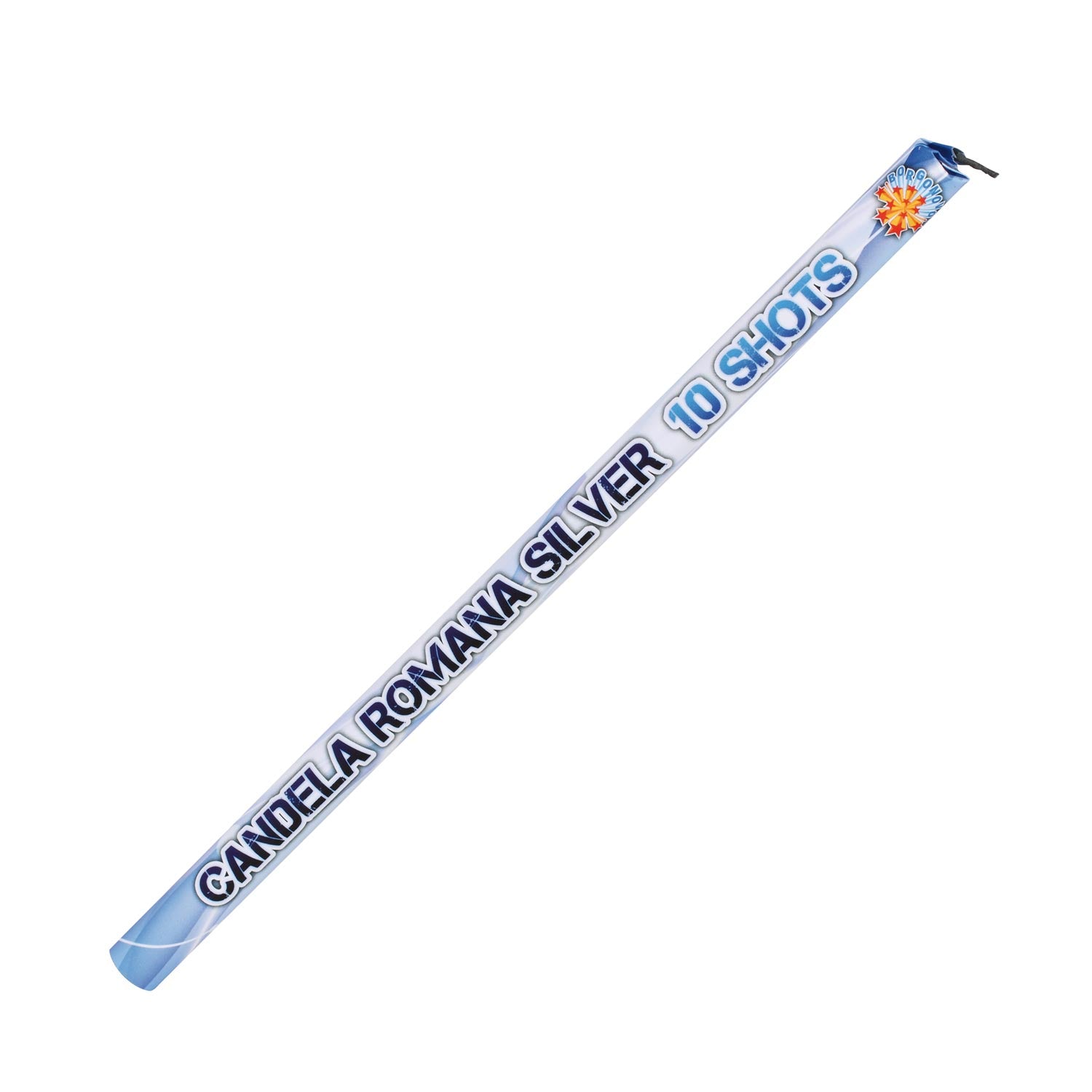 C.R. Silver 10 Shots (3pz) - Borgonovo - Candela romana che spara in sequenza 10 bellissime comete argento con scia argento.