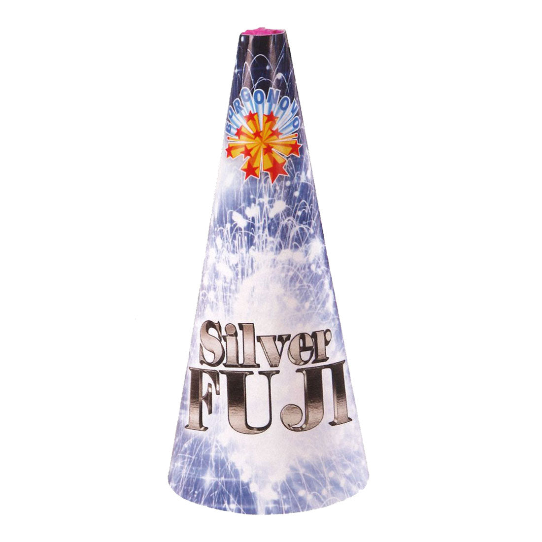 Silver Fuji - Borgonovo - Bellissimo cono pirotecnico che produce una fontana argento.