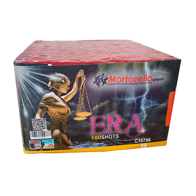 Era - Martarello - Batteria 100 colpi di lunga durata e dall'eleganza spiccata grazie ai suoi bellissimi salici dora...