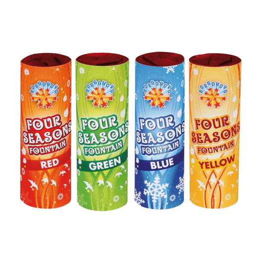 Four Seasons Fountains (4pz) ideale per capodanno