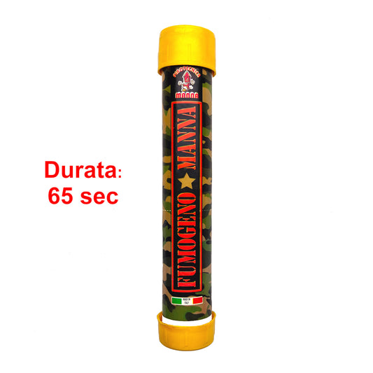 Fumogeno Manna Grande Giallo ideale per stadio e manifestazioni