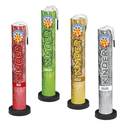 Kinder Fountains (4pz) ideale per capodanno