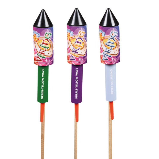 Razzi Viking (3pz) ideale per capodanno, ferragosto