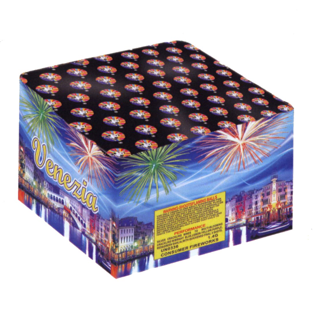 Venezia - Parente - Potente batteria di colpi calibro 30mm composta da sbruffi colorati, spettacolari aperture di peo...