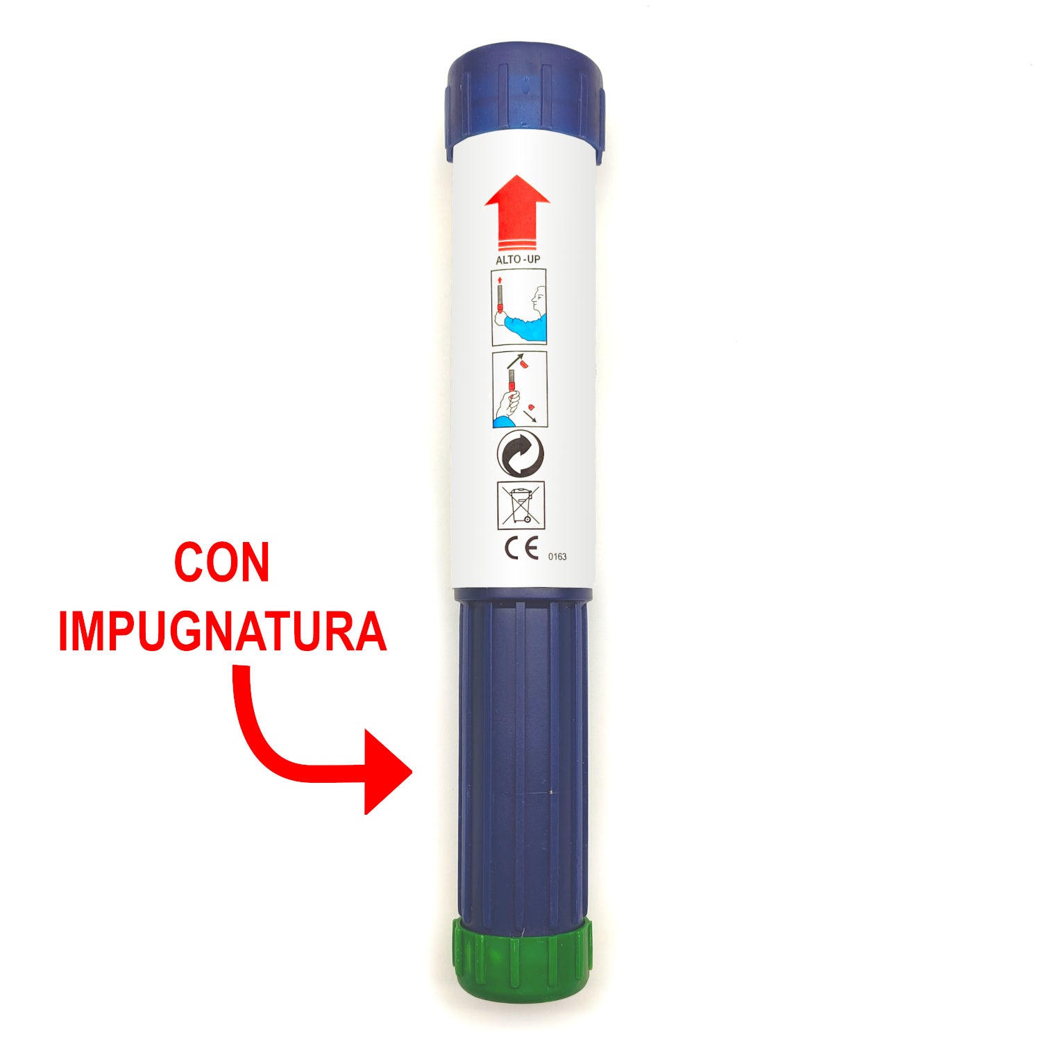 Torcia da Stadio Blu - FDF - Torcia da stadio illuminante di grande effetto e alta qualità. Emette una fiamma luminosissima di...