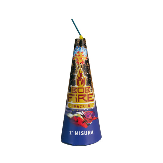 Bob Fire Cracker (2pz) ideale per matrimonio, compleanno, capodanno, ferragosto